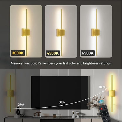 Torchlet Battery Operated Wall Sconces Set of 2 - Image 6