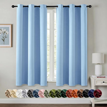 MIULEE Blackout Curtains for Bedroom Living Room 2 Panels, Thermal Insulated by MIULEE