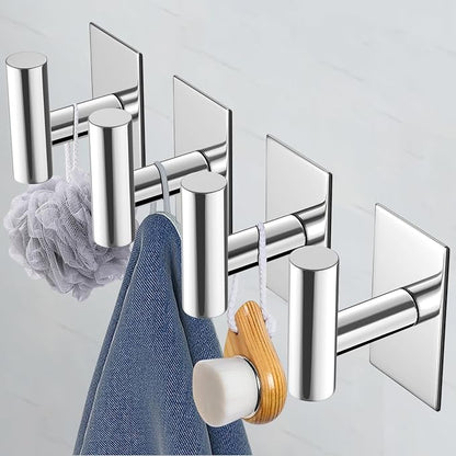 VAEHOLD Wall Towel Hooks, Heavy Duty Sticky Holder Waterproof Towel Hooks - Image 5
