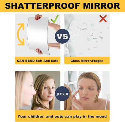 JEOYOO Full Length Mirror Unbreakable Gym Mirrors - Image 4