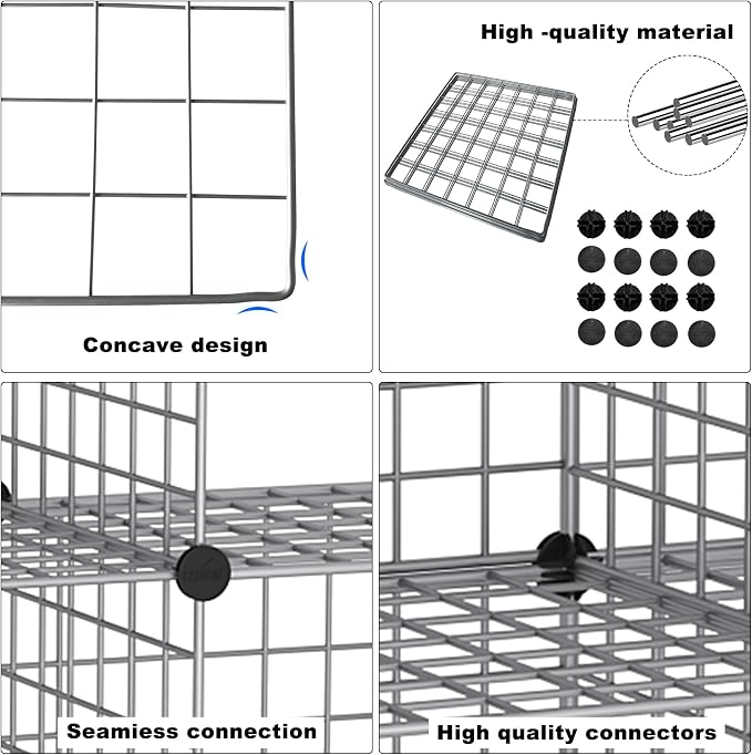 C&AHOME Wire Cube Storage, 9 - Image 8