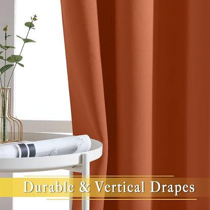 NICETOWN Sliding Door Curtain 108 Inches Long - Image 6