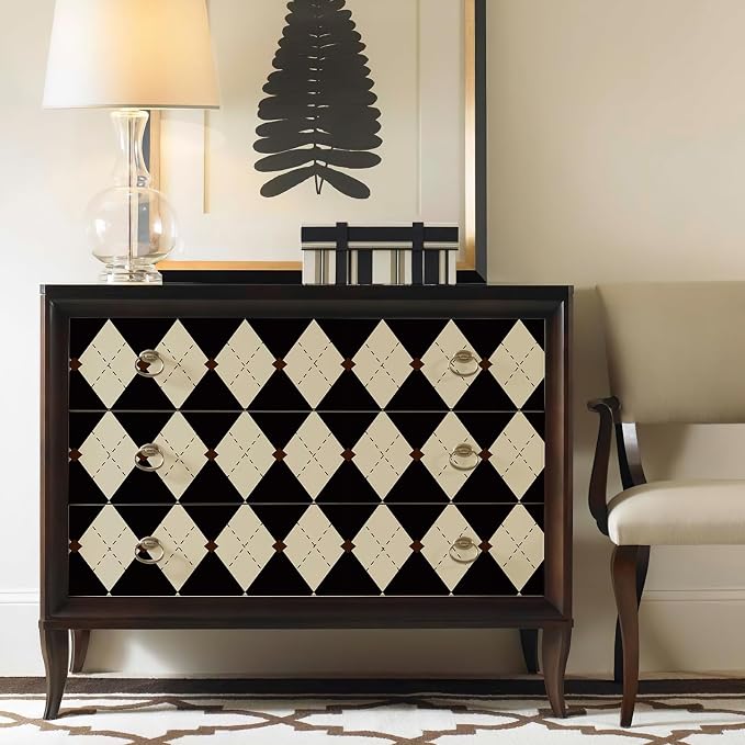 Simon&Siff Retro Checkered Peel and Stick Wallpaper Black and White Wallpaper - Image 7