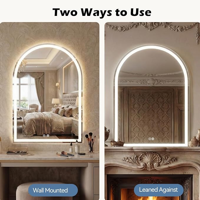 DUMOS 20"×28" LED Bathroom Mirror - Image 7