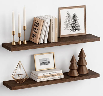Harwaya 36 Inch Floating Shelves by Harwaya