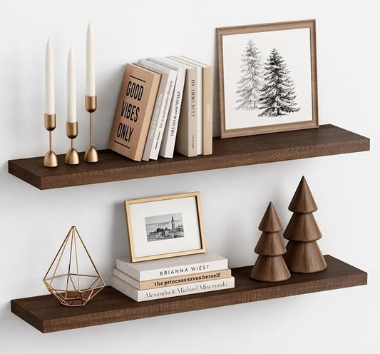 Harwaya 36 Inch Floating Shelves by Harwaya