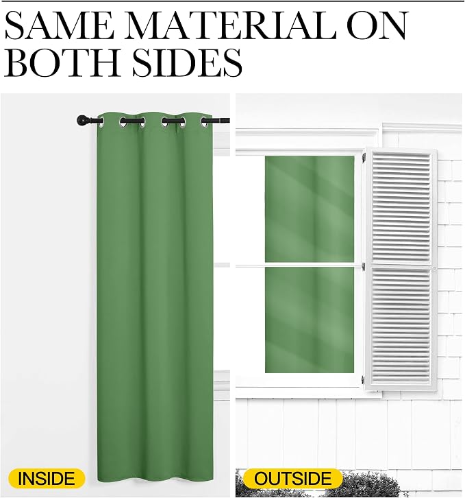 NICETOWN Room Darkening Curtains - Image 5