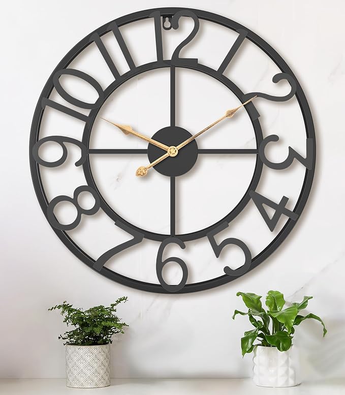 Pytha Sight 20 Inch Large Oversized Wall Clocks by Pytha+Sight