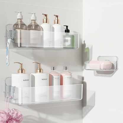 Nieifi Adhesive Wall Shelf, Shower Shelves, Shower Organizer by Nieifi