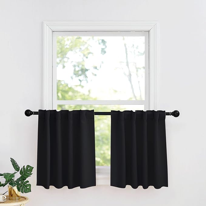 RYB HOME Small Window Curtains by RYBHOME
