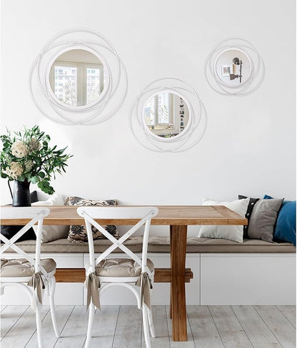 Wall Mirror Mounted Round Decorative Mirrors - Image 6