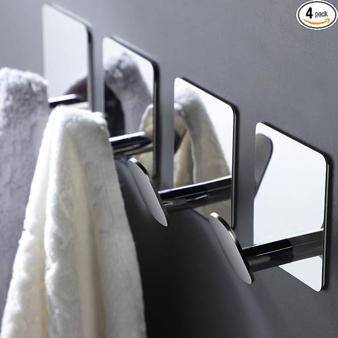 DELITON Towel Hooks for Bathrooms by DELITON