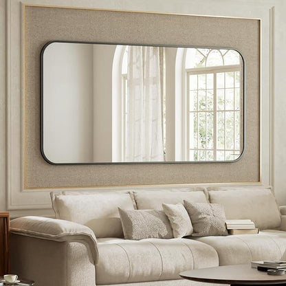 BEAUTYPEAK 26" x 38" Rectangular Aluminum Alloy Frame Wall Mounted Bathroom - Image 8
