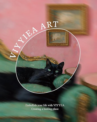 VIYYIEA Vintage Gold Framed Wall Art - Image 4