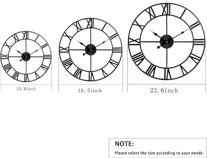LEIKE 16" Modern Large Wall Clocks, Silent Non Ticking, Battery Operated - Image 5