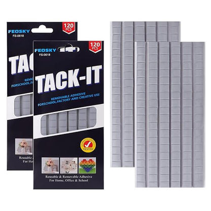 Feosky Adhesive Poster Sticky Tack Putty, Reusable and Removable Adhesive Putty by Feosky