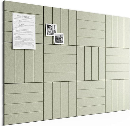 Bumusty Large Cork Board Alternative-48 x 36" Felt Bulletin Board Tiles by BUMUSTY