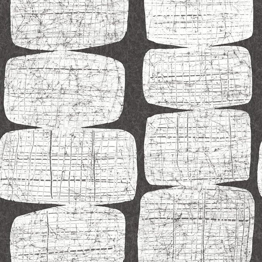 RoomMates RMK12348PL Mid-Century Beads Peel and Stick Wallpaper by RoomMates