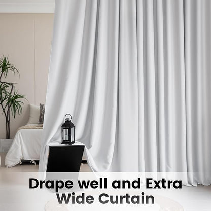 Extra Wide Room Room Divider Curtains, Theater Living Room Bedroom - Image 3