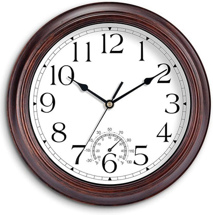 KECYET 12 Inch Outdoor Wall Clock by KECYETWALLCLOCK