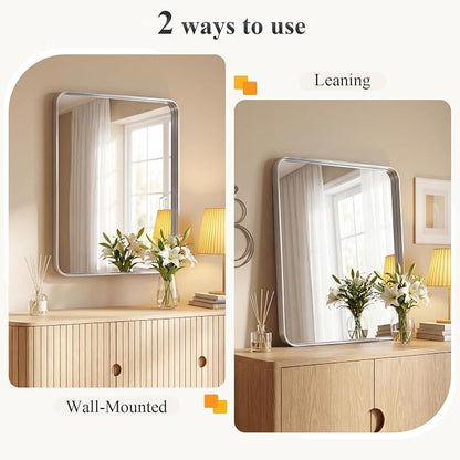 NEWBULIG 28X36 Inch Bathroom Mirror - Image 6