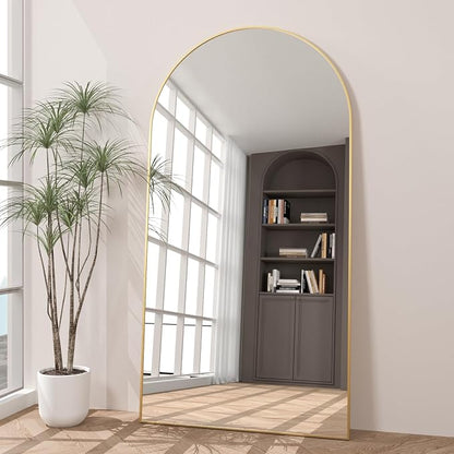 Arched Full Length Mirror Standing Mirror - Image 3