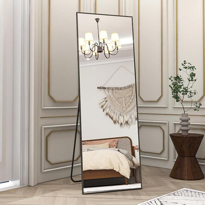 BEAUTYPEAK Full Length Mirror 64"x21" Nano Glass, Standing Rectangle Floor - Image 8