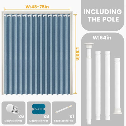 AJAZZ Blackout Accordion Door - Image 2