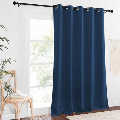 NICETOWN Sliding Door Window Treatment Blackout Patio Door Curtain Panels - Image 7