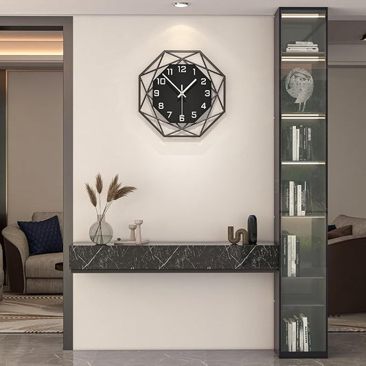 Large Wall Clocks for Living Room Decor 16 inch Silent Modern Wall Clocks Wall by CreativeWallClock