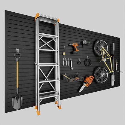 4 x 8 FT Slatwall Panel Garage Wall Organizer, Heavy Duty Slat Wall Paneling - Image 9