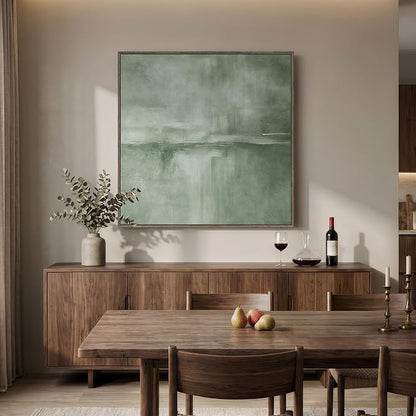 Extra Large Framed Black Abstract Wall Art - Image 4