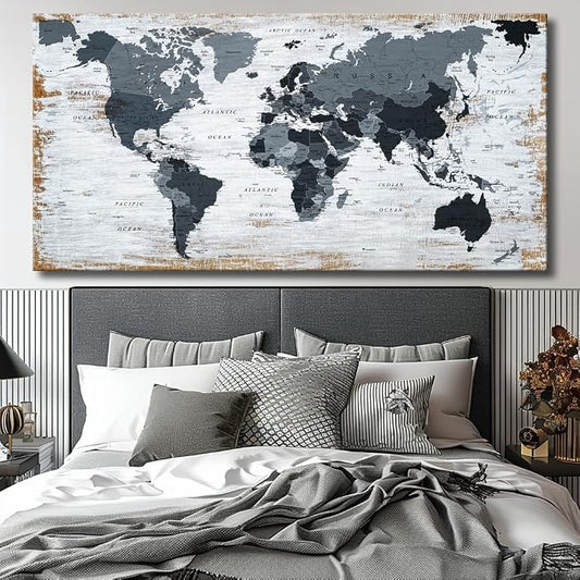 Canvas Wall Art Black Wall Decor Office Pictures - Image 2