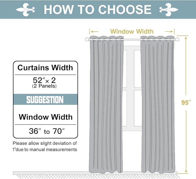 ChrisDowa Grommet Room Darkening Curtains - Image 5