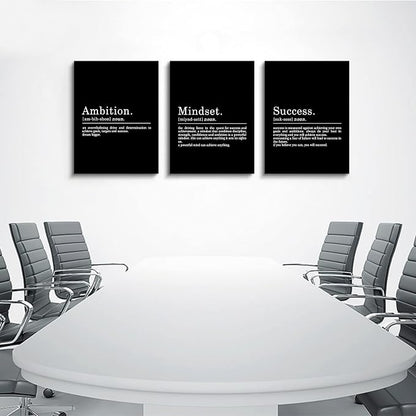 Inspirational Canvas Painting Wall Art -EPHANY ART, Mindset Quotes Prints - Image 2