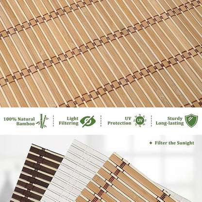 SEEYE Cordless Bamboo Blinds - Image 3