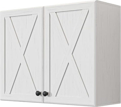 Furnaza Farmhouse Large Wall Cabinets by Furnaza