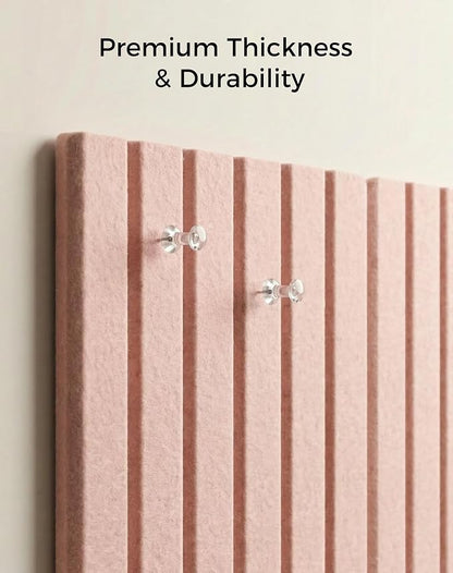 Aothia 12-Pack Felt Bulletin Board Tiles 48"x36", Modular Pin Board - Image 3