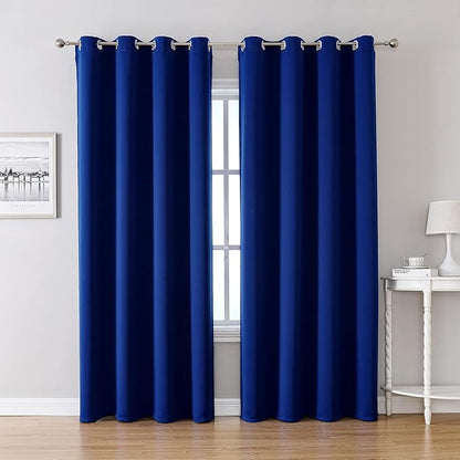 ChrisDowa Blackout Curtains 90 Inches Long 2 Panels Set by ChrisDowa