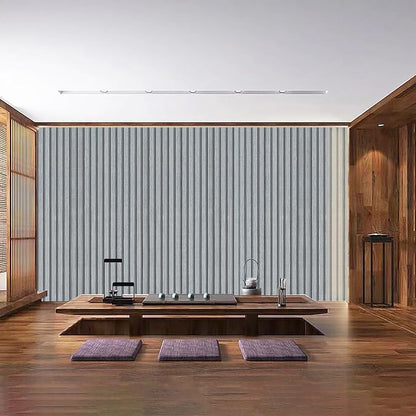 Gray Wood Slat Wallpaper - Image 6