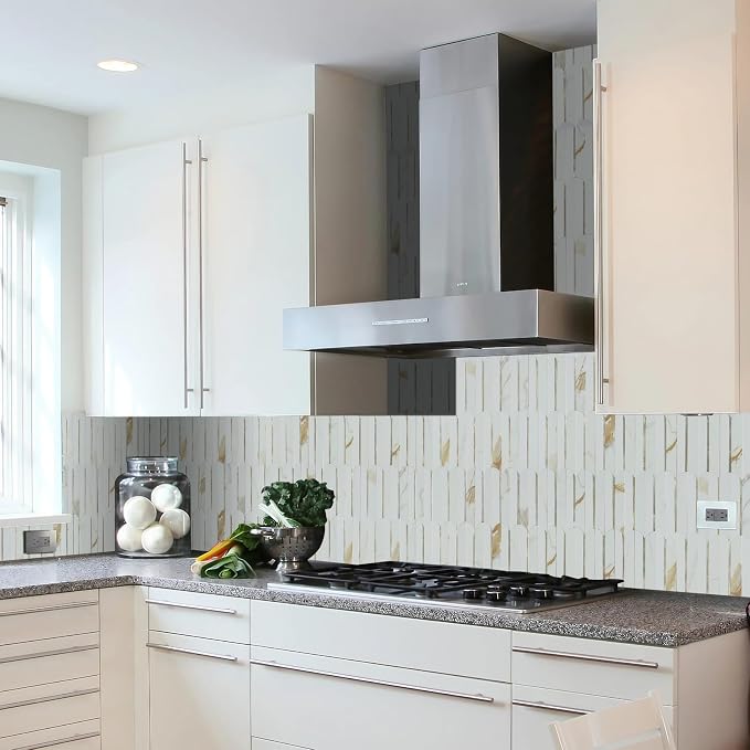 Vamos Tile Peel and Stick Backsplash Seamless Tile, 1-Sheet Stick on Backsplash - Image 7