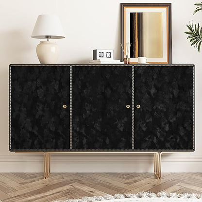Wallercity Black Floral Velvet Peel and Stick Wallpaper Soft Flocking Fabric - Image 4