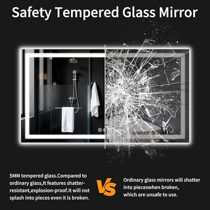 30"x60" LED Bathroom Mirror - Image 6