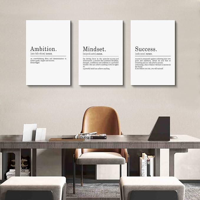 Inspirierendes Leinwandbild – Ephany Art – Mindset Zitate Drucke, motivierende - Image 4