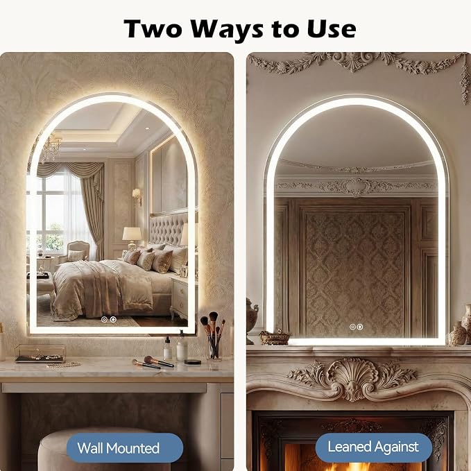 DUMOS 24"×32" LED Bathroom Mirror - Image 7