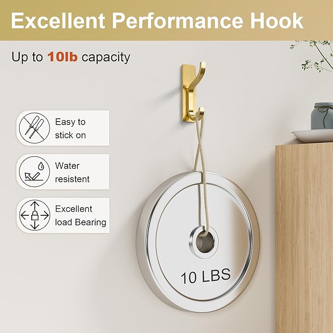 pickpiff Adhesive Wall Coat Hooks - Image 3