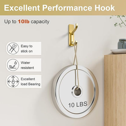 pickpiff Adhesive Wall Coat Hooks - Image 3