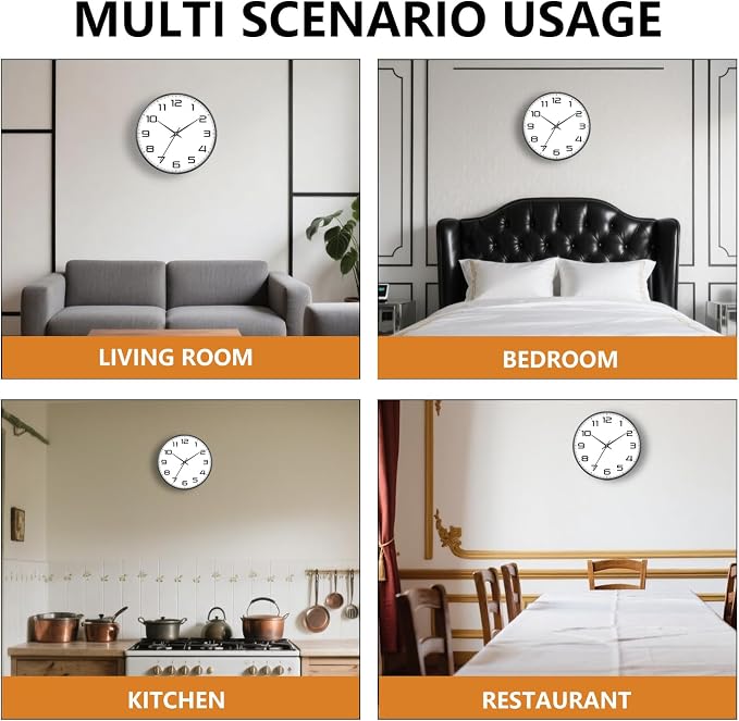 Modern Wall Clocks Battery Operated - Image 7