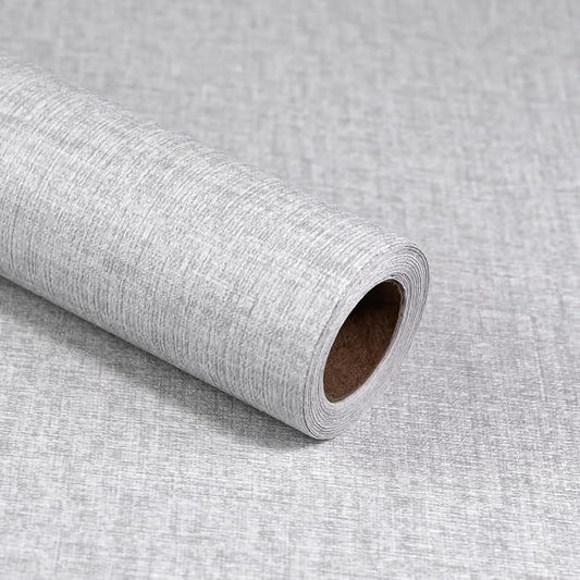 Grasscloth Peel and Stick Wallpaper, Waterproof Self Adhesive Removable Vinyl by MANONIRIA