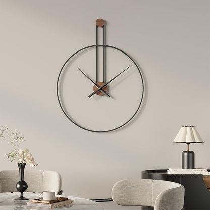 Cuspin 16 inch Wall Clock, Silent Non-Ticking Battery Operated Modern Clocks by Cuspin